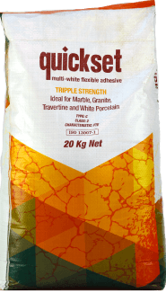 Quickset Multi-Use White Flexible Adhesive