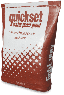 Quickset White Waterproof Grout